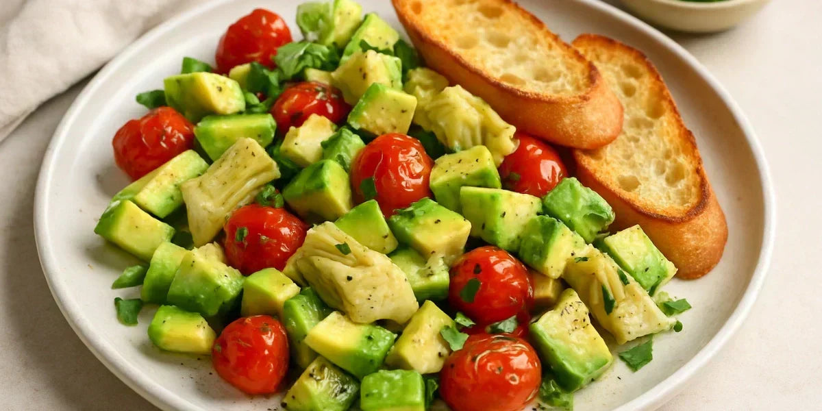 Antipasti mit Avocado